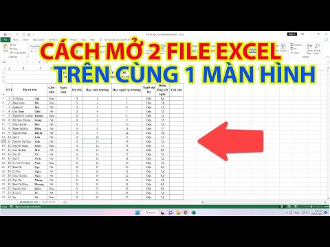 Cách Mở 2 File Excel Cùng Lúc Trên Màn Hình 2023 Mới