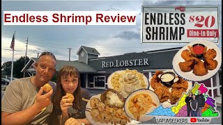 Endless Shrimp | Red Lobster | Garlic Shrimp Scampi & Grilled Shrimp #redlobster #shrimp #endless