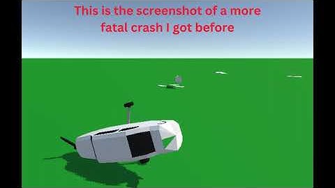 Unity 3D Aircraft destruction physics showcase