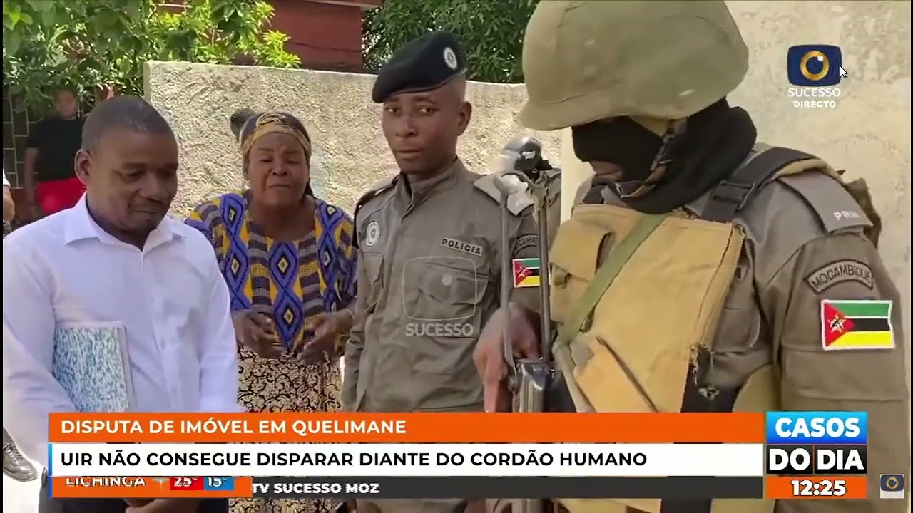 DESPEJO EM QUELIMANE TERMINA EM TENSÃO E RESISTÊNCIA DE FAMÍLIA