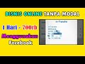 Bisnis Online Tanpa Modal - 700 RIBU TIAP HARI