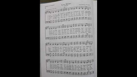 Thumbnail of Love Divine- Hymn Sheet, Charles Wesley 1707- 1788 #hymnal #christianmusic #hymns