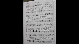 Love Divine- Hymn Sheet, Charles Wesley 1707- 1788 #hymnal #christianmusic #hymns