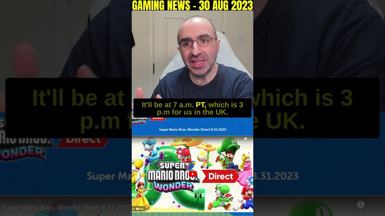 Super Mario Bros Wonder Direct