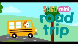 Sago Mini Road Trip | School Bus | Саго Мини В Путь Дорогу - Развивающий Мультик