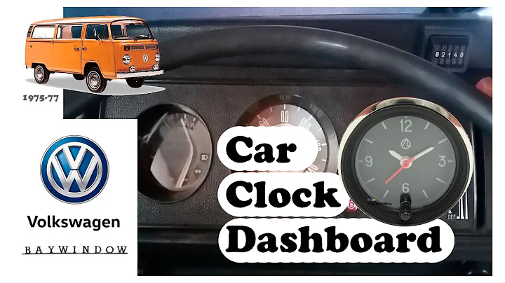 Car Dash Clock / Clock For Cars , Muscle Car Clock