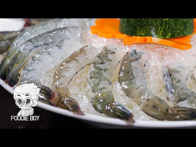 Raw Shrimp / Maribago Crab, Lapu-Lapu City, Cebu Philippines / 생새우회 / 세부 막탄 마리바고 크랩