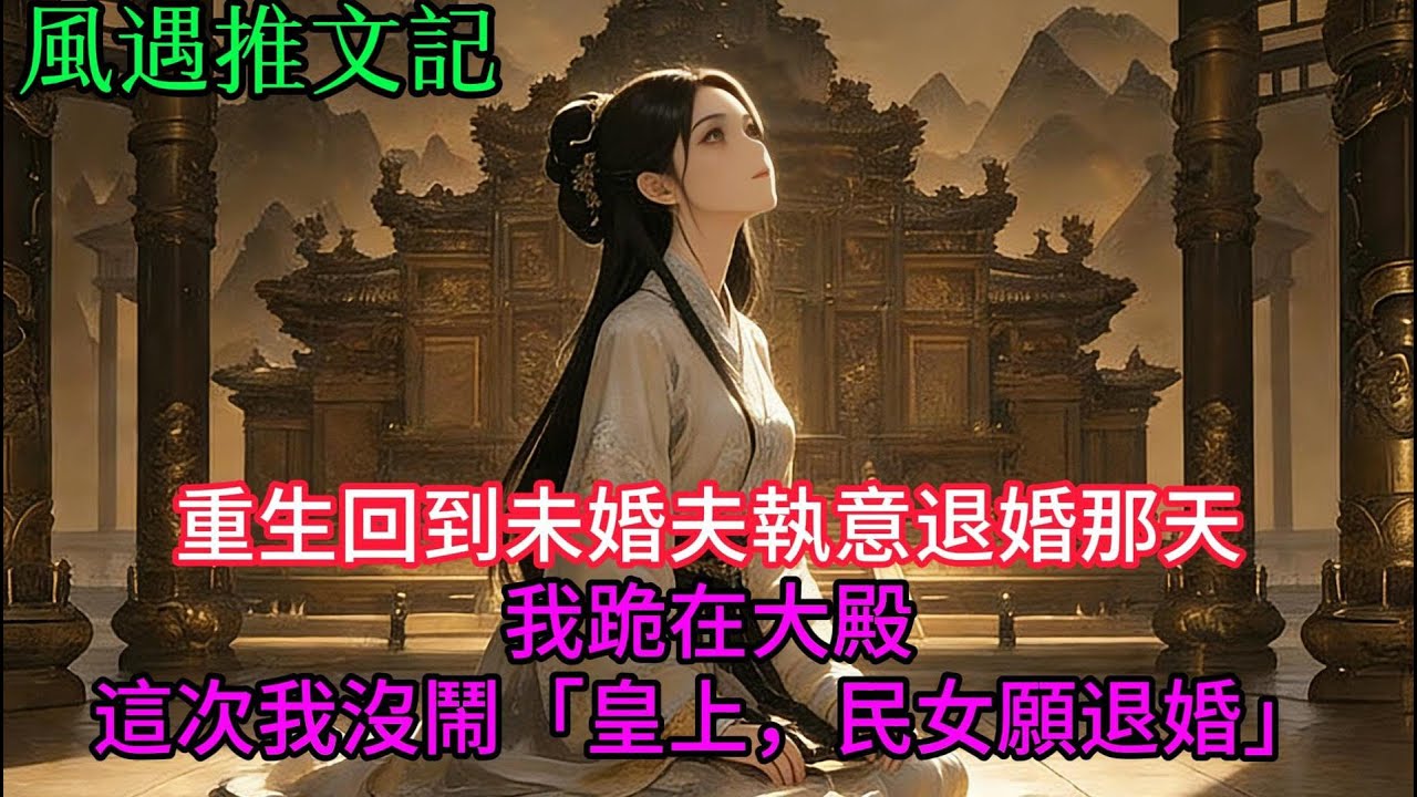 【完結爽文】重生回到未婚夫執意退婚那天，我跪在大殿，這次我沒鬧：「皇上，民女願退婚...」