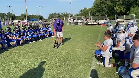 Trophy presentation saint rose 7th/8th grade stars varsity vs Nolansville 10u stars victory bowl 24 