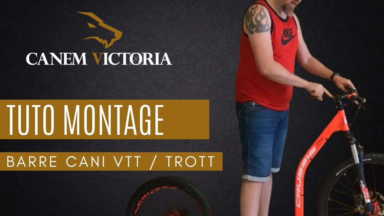 Tuto montage barre de traction canivtt, placez votre antenne VTT