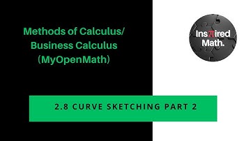 2.8 Curve Sketching Part 2