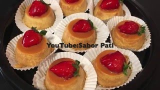 Mini Flan Napolitanos En Molde De Cupcakes