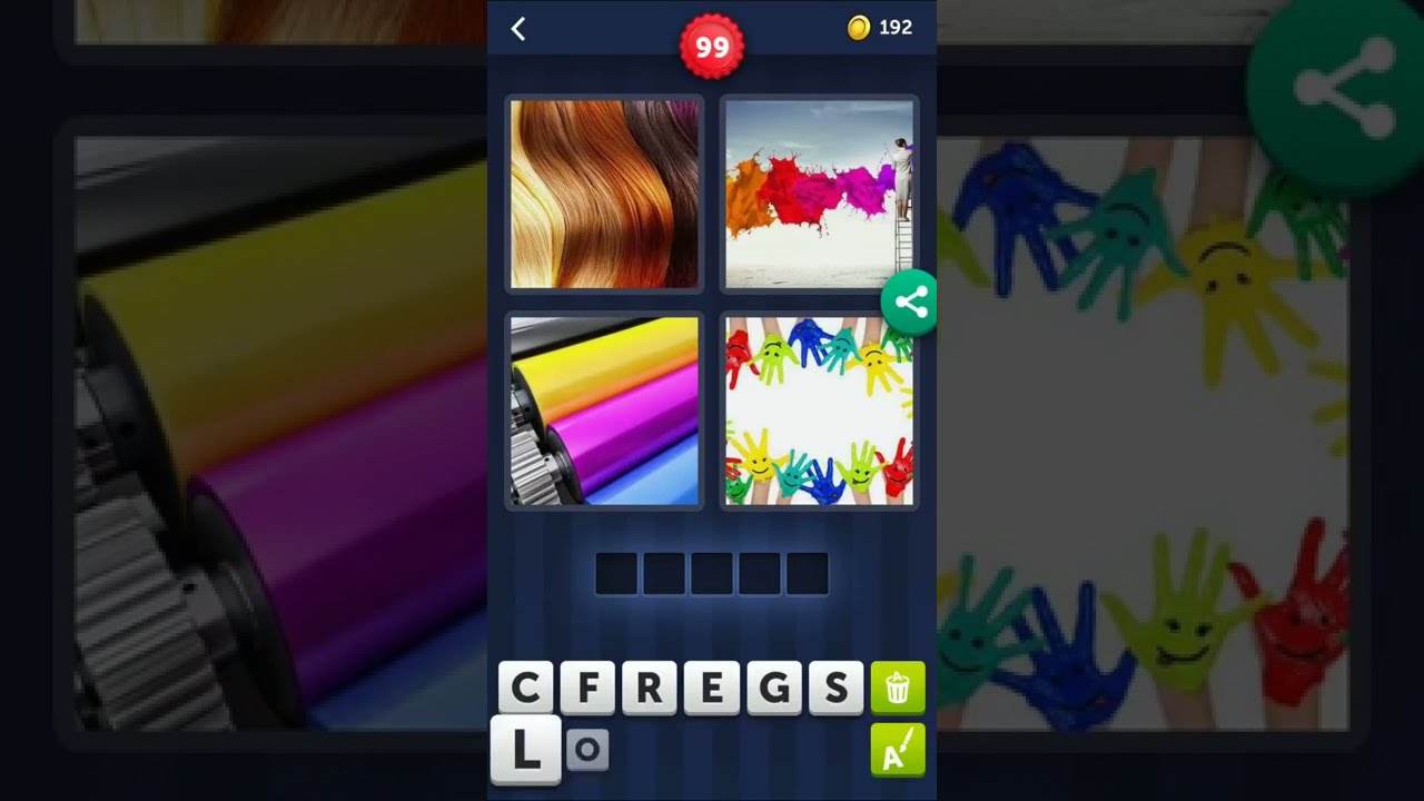 4 Pics 1 Word Level 96 97 98 99 100