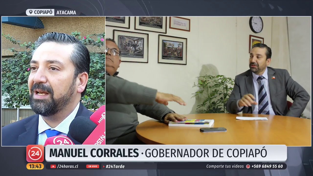 Polémica por video de Gobernador de Atacama con comentarios sobre mujeres | 24 Horas TVN Chile