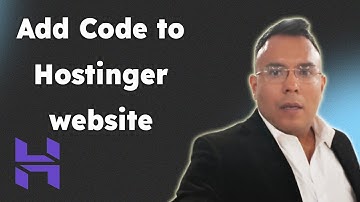 How to Add Code to Hostinger website  Hostinger Tutorial 2025