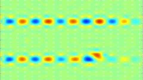 Photonic Crystal Waveguide - Defect Reflection