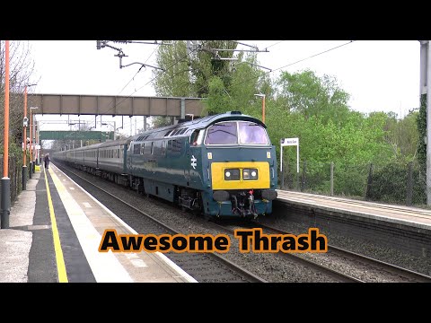 MEGA Thrash from D1015 Western Champion, 1Z56 London Paddington to Birmingham N/S @ Marston Green.