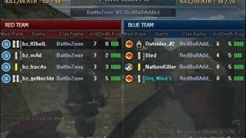 Sudden Attack NA bz.tohell vs Redbulladdict