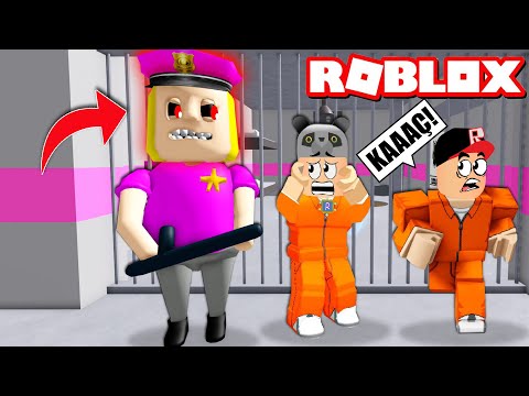 Polis Kızın Hapishanesinden Kaçıyorum!! Roblox POLICE GIRL PRISON RUN