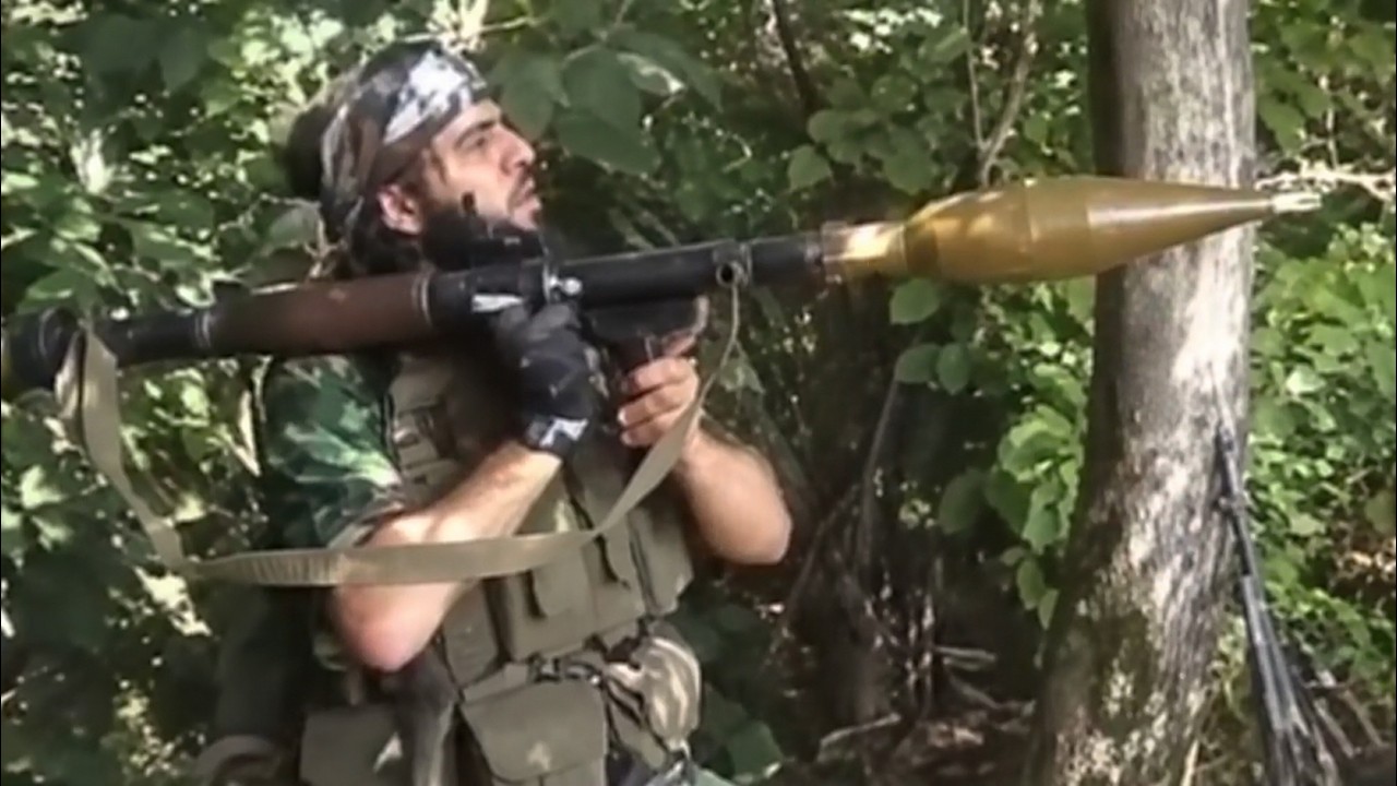 2001 Ambush on Russian Armored Column by Chechen Fighters