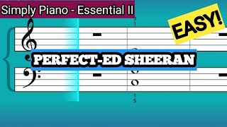 Vignette de la vidéo "Simply Piano| Perfect|Essentials II |Piano Tutorial"