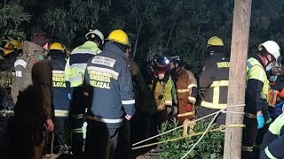 MELOZAL: Accidente en cruce Las Toscas deja 4 heridos