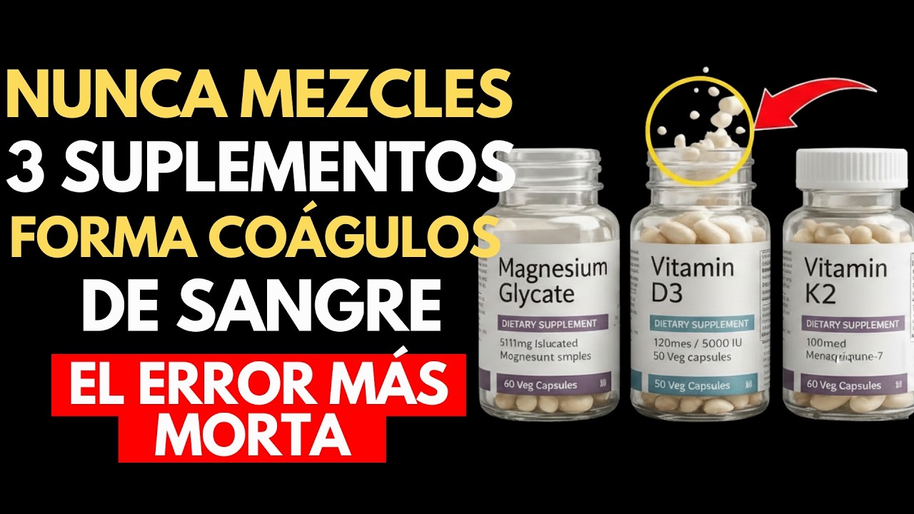 ¿Tienes más de 60? NUNCA tomes glicinato de magnesio, v… — Transcript
