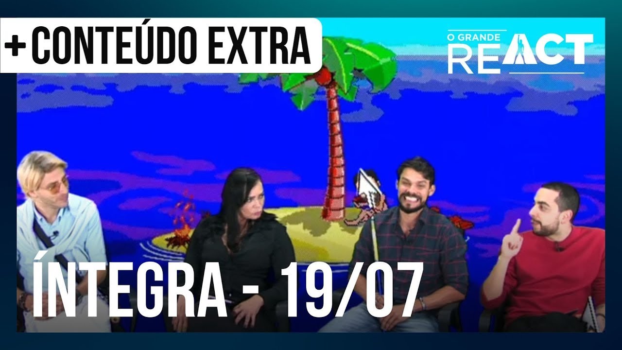 O Grande React I Lucas Selfie e Fausto Carvalho reagem à última festa ao lado de Sandra e Suíta