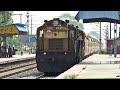 Twin diesel after years  17609 patna  purna express classic honking through ecr 