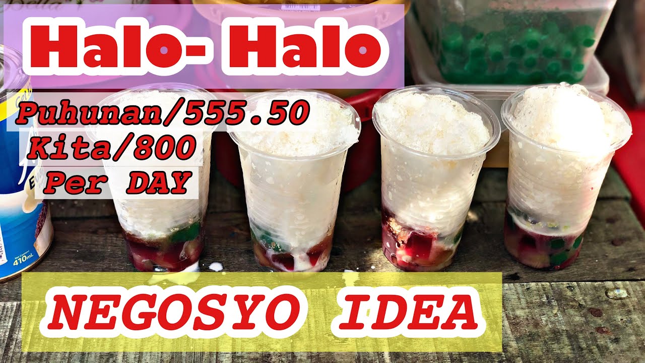 HALO- HALO NEGOSYONG PAMBAHAY/PANG MASA ANG PRESYO/easy cooking with myrene