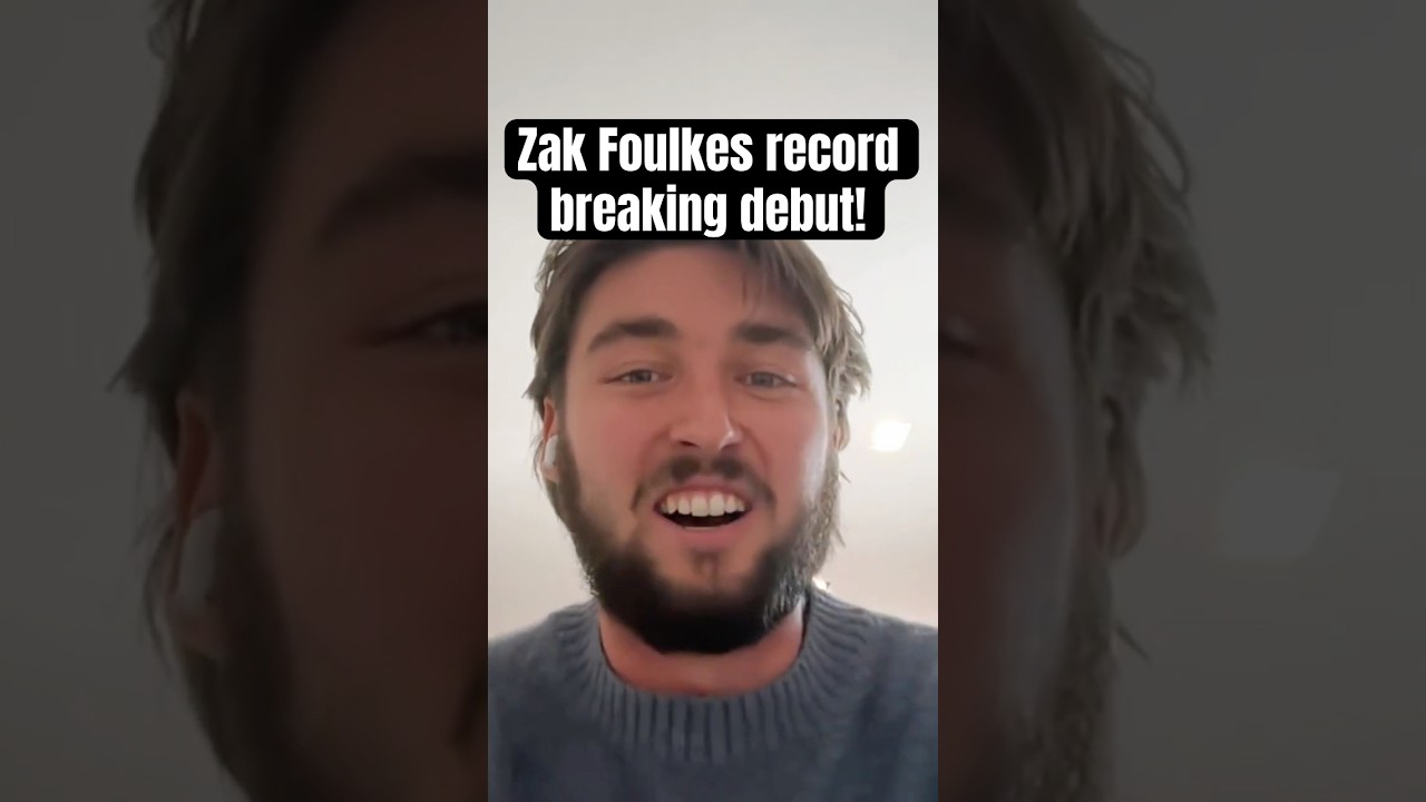 Zak Foulkes' Lost Bag, Borrowed Kit, and an NZ Record Test Debut