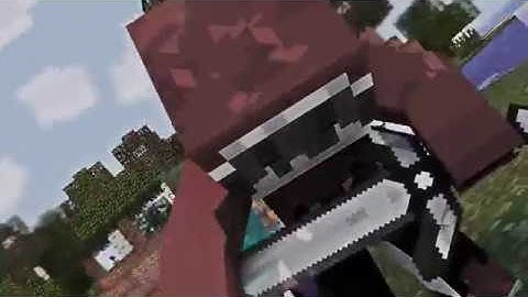 NEW AWESOME Minecraft ZOMBIE ATTACK Intro Template [ C4D ] #3