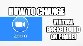 How To Change ZOOM Virtual Background on PHONE! How To Change ZOOM Virtual Background on PHONE!