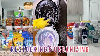Satisfying Cleaning 🫧 Organizing 🥞 Restocking 🥫 Tiktok Compilation ✨