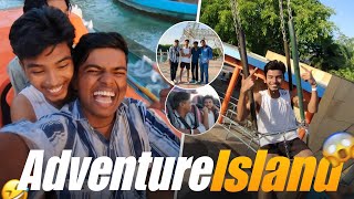 Adventure Island Delhi 🎢 Bhaiyon Ke Sath Pure Chaos 😂