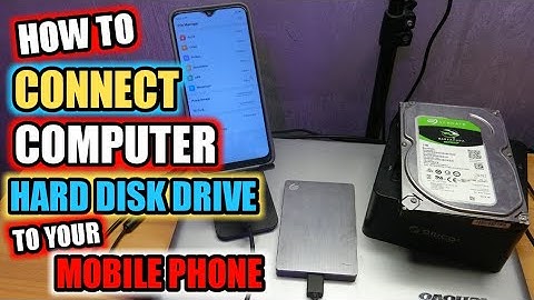 HOW TO CONNECT COMPUTER HARD DISK DRIVE TO MOBILE PHONE | TAGALOG TECH TIPS