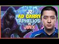 Challenger Aphelios : This Dude is CRUSHING Jinx with INSANE Kiting - Engsub