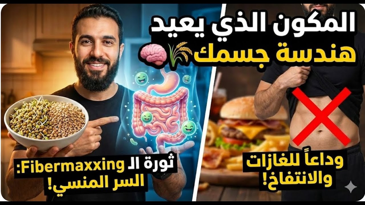 ثورة الـ Fibermaxxing المكون الذي يعيد هندسة جسمك من الداخل 🥗🧠