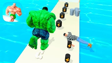 Muscle Rush - Game All levels Walkthrough Gameplay (Android-iOS) NEW UNLOCK!!