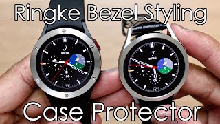 Samsung Galaxy Watch 4 | Ringke Bezel Styling | Comparing Designs
