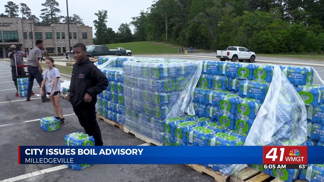 Milledgeville under boil water advisory as city water levels return to