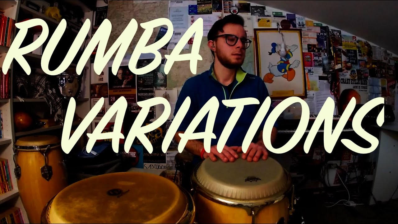 How to Play a Variations of Rumba on Congas YouTube