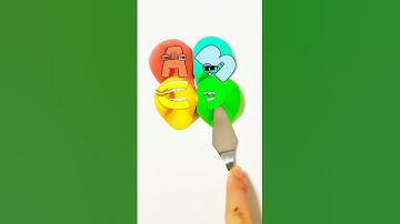 G to A Alphabet lore experiment #colormixingmagic #colorfulmixing #satisfying #satisfyingmix #mixing