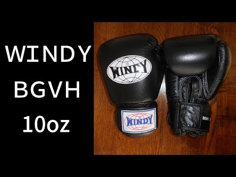 WINDY ボクシンググローブ 10オンス - YouTube