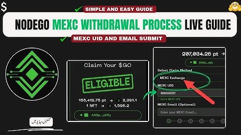 NodeGo Airdrop Claim & MEXC Withdrawal Guide | Step-by-Step Claim & Sell Process