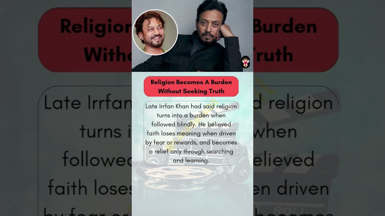 Religion Becomes A Burden Without Seeking Truth 