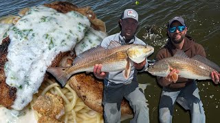 Redfish Were STACKED UP on a Louisiana CATCH and COOK Adventure