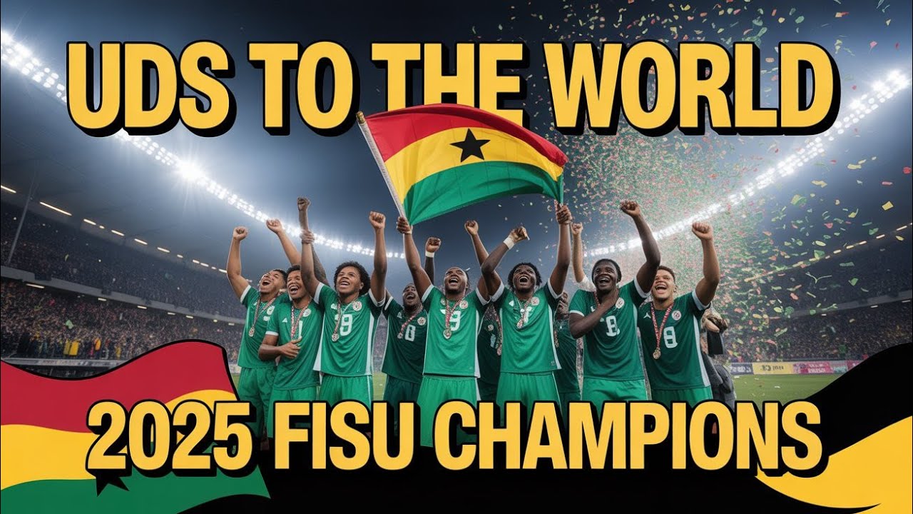 UDS TO THE WORLD | 2025 FISU Champions | UDS 2-1 Paulista University (Brazil) Highlights