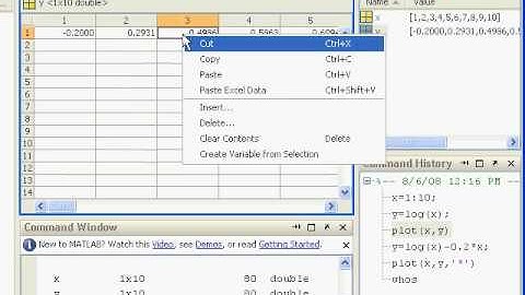 working in the development environment matlab video tutorial