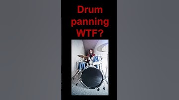 Drum panning WTF?  #mixing #mixingtips #audiotechnique